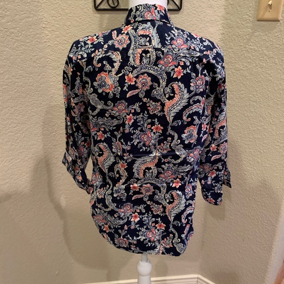 Button down shirt 3/4 sleeve - Picture 4 of 6